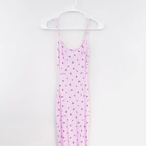 Skims Limited Edition Cherry Soft Lounge Dress Lana Del Ray Collab